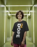 Black 100% Cotton T-Shirt: "I am Dope" | Own Your Awesome Style - Image 3