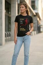Men’s Motivational Graphic Printed T-Shirt | 100% Cotton Bio Washed Fabric | Round Neck Half Sleeve Casual Wear | Regular Fit Inspirational Tee for Daily Wear - Image 3