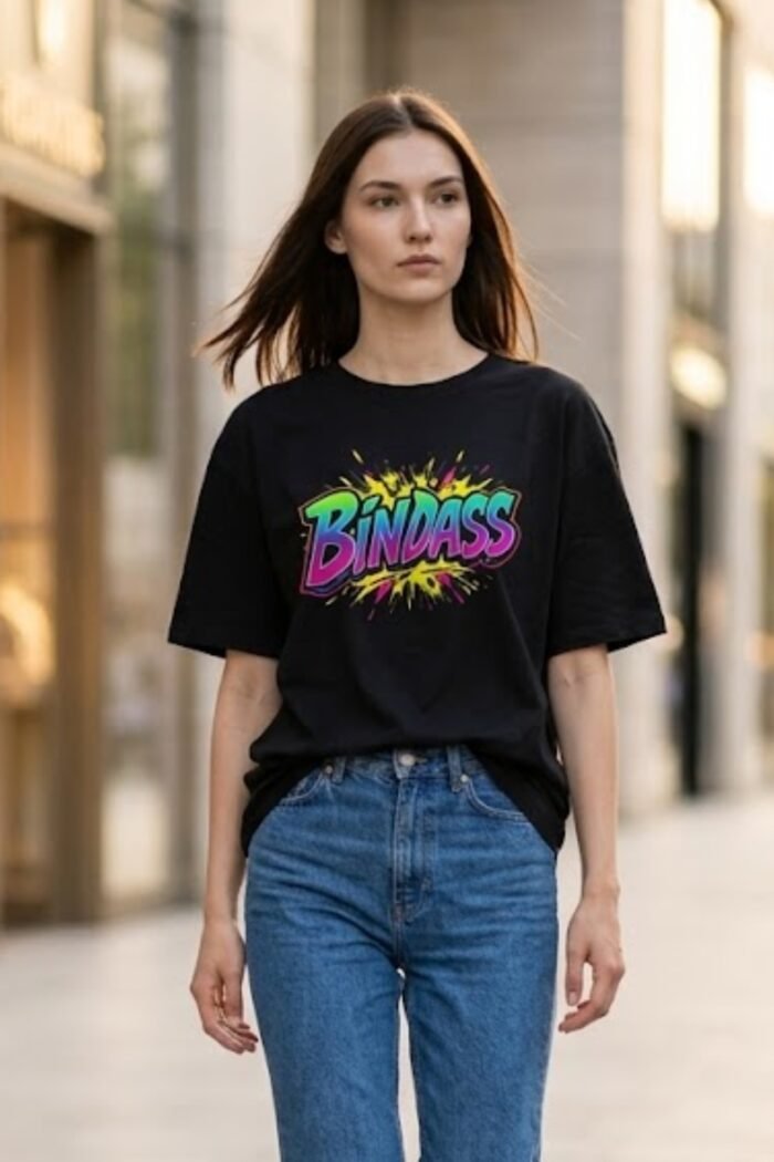 Men’s Graphic Printed T-Shirt | 100% Cotton Bio Washed Casual Wear | Round Neck Half Sleeve Regular Fit Chill Vibe Streetwear Tee - Image 4