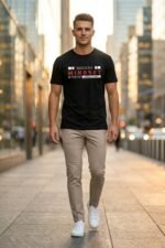 Men’s Mindset Graphic Printed T-Shirt | 100% Cotton Bio Washed Casual Wear | Round Neck Half Sleeve Regular Fit Positive Streetwear Tee - Image 3
