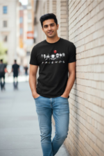 Classic Horror Icons FRIENDS Mashup Shirt - Halloween Horror Apparel - Image 3