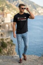 Men’s Mindset Graphic Printed T-Shirt | 100% Cotton Bio Washed Casual Wear | Round Neck Half Sleeve Regular Fit Positive Streetwear Tee - Image 2