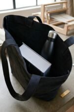 Be A Sunflower Motivational Canvas Tote Bag | Stylish Shoulder Bag - Image 5