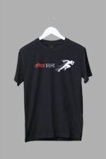 Keep Moving Forward Graphic T-Shirt - Bio Wash 100 Percent Cotton Black - Image 5