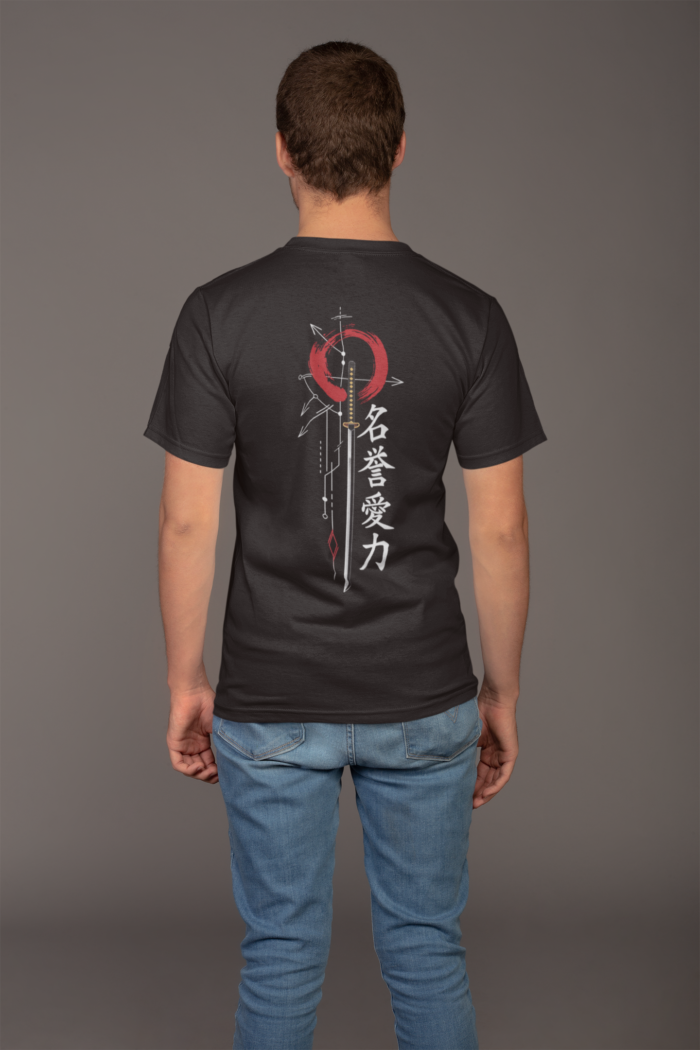 Kakashi Copy Ninja Streetwear T-Shirt - Front & Back Design Premium Cotton - Image 10