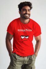Chill Vibe Black T-Shirt | "Oh Bawal Dis Na" |Unique Bangla Tee - Image 2