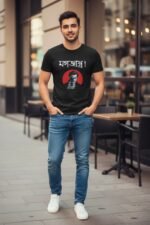 Satyajit Ray's Feluda Mogojastro Graphic Tee | Bengali Apparel - Image 5