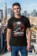 Kakashi Copy Ninja Streetwear T-Shirt - Front & Back Design Premium Cotton - Image 8