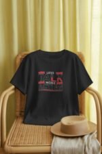 "Less Talk More Action" Black 100% Cotton T-Shirt | Drive & Productivity Tee - Image 4