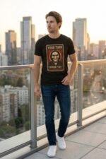 SAW Movie Inspired Vintage Poster T-Shirt - Premium Cotton Horror Apparel - Image 5