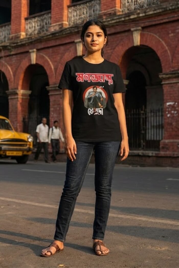 Feluda T-Shirt | Pure Cotton | Classic Bengali Literary Character Tee for Satyajit Ray Fan - Image 6