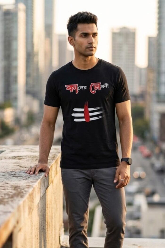 Premium Kaler Likhoni T-Shirt | 100% Cotton Bio Wash Spiritual Tee - Image 2