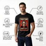 SAW Movie Inspired Vintage Poster T-Shirt - Premium Cotton Horror Apparel - Image 7