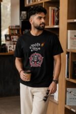 Taranath Tantrik Iconic Bengali Horror T-Shirt | 100% Cotton Black Tee - Image 6