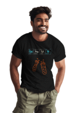 Periodic Table Black T-Shirt | "Genius" | Soft Pure Cotton Smart & Witty Wear - Image 2