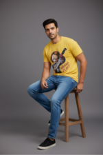 Horror Movie Inspired Graphic Tee | Yellow Pure Cotton Streetwear T-Shirt - Image 3