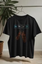 Periodic Table Black T-Shirt | "Genius" | Soft Pure Cotton Smart & Witty Wear - Image 3