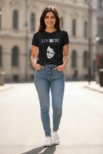 Batman-Joker Face T-Shirt | Dark Streetwear “Looser” Design | Pure Cotton - Image 4