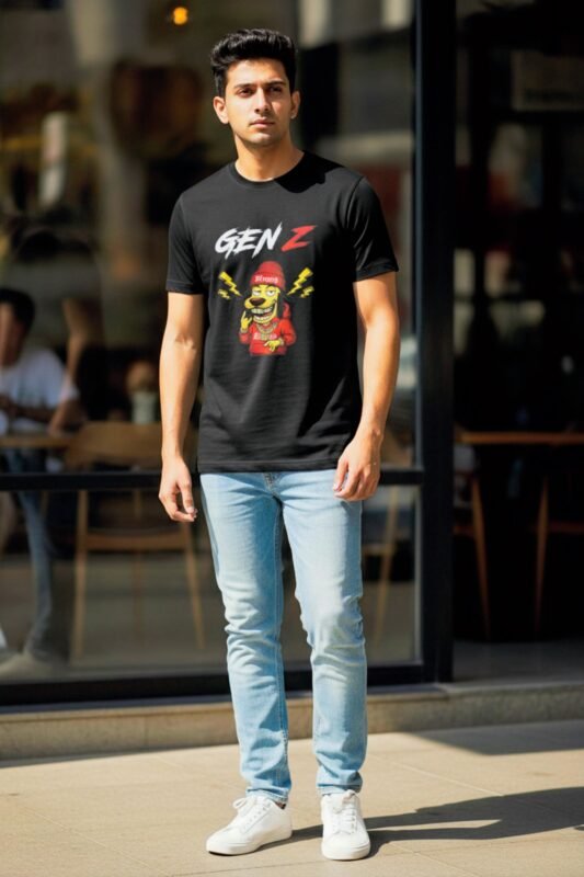 Home Fashion-color 38 gen z tshirt for men