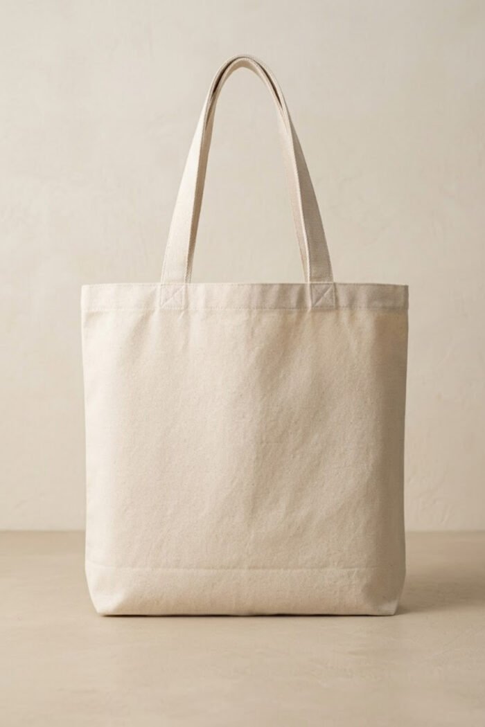 Lord Shiva Trishul & Damru Graphic Canvas Shoulder Bag | Spiritual Sanskrit Stotra Tote - Image 4