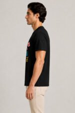 Durga Puja Special Bengali Graphic T-Shirt | Stylized Maa Typography & Dashabhuja Illustration Tee - Image 6
